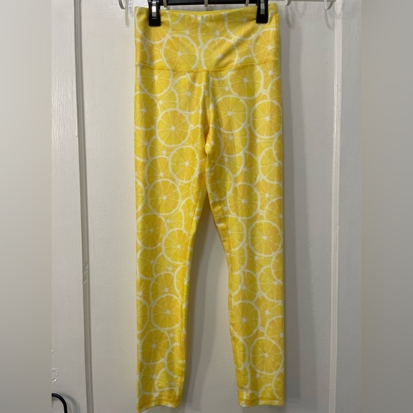 Wildfox Pants - WILDFOX Sweat Lemon Leggings Small